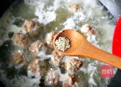 木耳菜肉丸汤的做法图解14