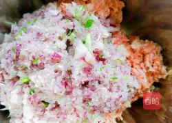 火龙果皮猪肉洋葱馅煮饺子的做法图解5