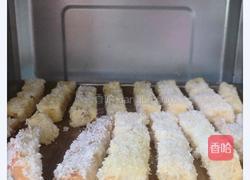 宝宝辅食 椰香吐司条 的做法图解7