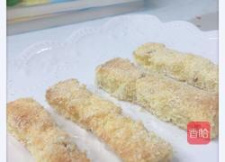 宝宝辅食 椰香吐司条 的做法图解8