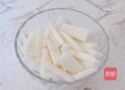 酸辣白萝卜的做法图解4