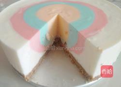 彩虹慕斯蛋糕的做法图解13