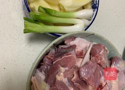 子姜焖鸭的做法图解1