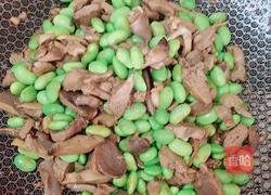 毛豆炒鸡杂的做法图解5