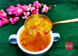 桃胶小米南瓜汤的做法图解13