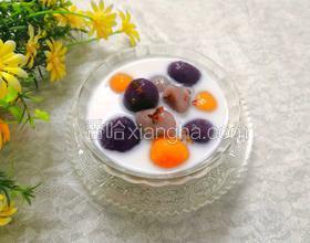 椰奶花蜜丸子湯