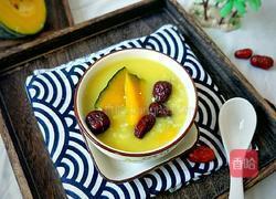 南瓜红枣黑小米粥的做法图解4