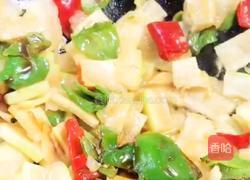 双椒爆冬瓜的做法图解8