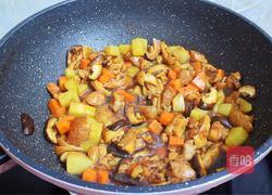 香菇鸡腿焖饭的做法图解10