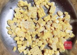 西兰花玉米芝士饭团的做法图解2