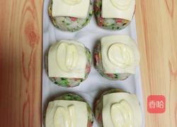 西兰花玉米芝士饭团的做法图解16