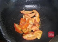 金针菇西红柿蛋面线的做法图解2