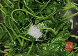 炒番薯叶的做法图解6