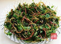 养生花生碎拌马齿苋的做法图解3