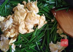 韭苔炒鸡蛋的做法图解9