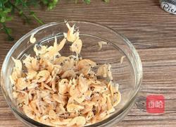 虾皮萝卜苗羹的做法图解2