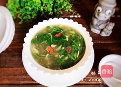 虾皮萝卜苗羹的做法图解12