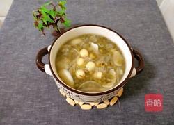 百合绿豆莲子汤的做法图解5
