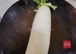 肉末白萝卜条的做法图解1