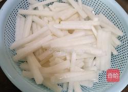 肉末白萝卜条的做法图解4