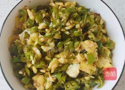 线椒炒鸡蛋的做法图解5