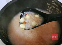 百合莲子赤豆养颜粥的做法图解11