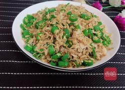 青椒炒虾皮的做法图解8