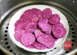 紫薯燕麦饼的做法图解3