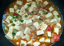 红烧肉沫豆腐的做法图解12
