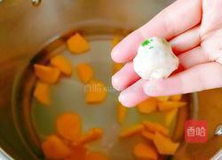 柿子肉圆汤的做法图解9