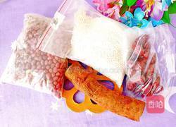 红枣花生山药粥的做法图解1