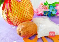 冰糖柚子猕猴桃的做法图解1