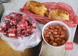 莲藕花生排骨汤的做法图解1