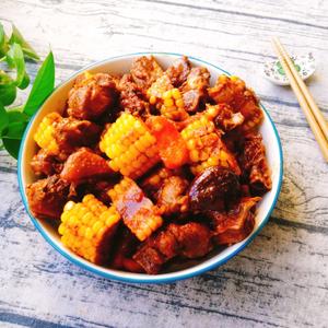 玉米鸭腿煲