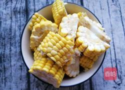 玉米鸭腿煲的做法图解4