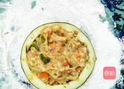 茄盒肉饼的做法图解7