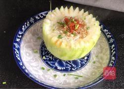 蒜蓉粉丝冬瓜盅的做法图解15