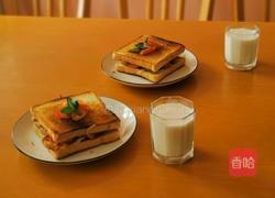 芝士多料三文治的做法图解8