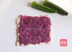 奶香秋葵吐司卷的做法图解8