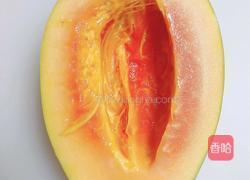 白果酒酿蒸木瓜 | 丰胸养颜的做法图解2