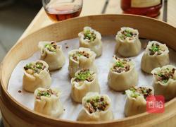 脆肉馅虾仁烧卖的做法图解1