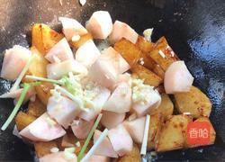 鲜桃烧土豆的做法图解8