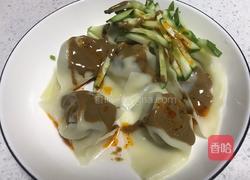 凉拌馄饨 猪肉香菜的做法图解5