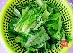 Illustration of how to make garlic lettuce 4