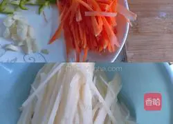 How to make shredded carrots and potatoes 1