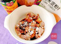 山药莲藕粉蒸排骨的做法图解3