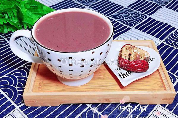 黑米薏米红豆豆浆 | 祛湿补血