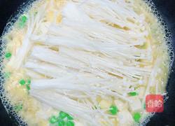 金汤白果豆腐金针菇的做法图解13