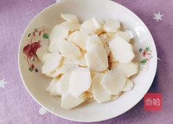 胡萝卜炒山药的做法图解3