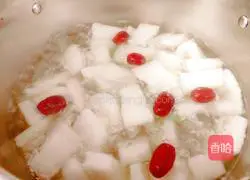 Lily and winter melon soup recipe illustration 7